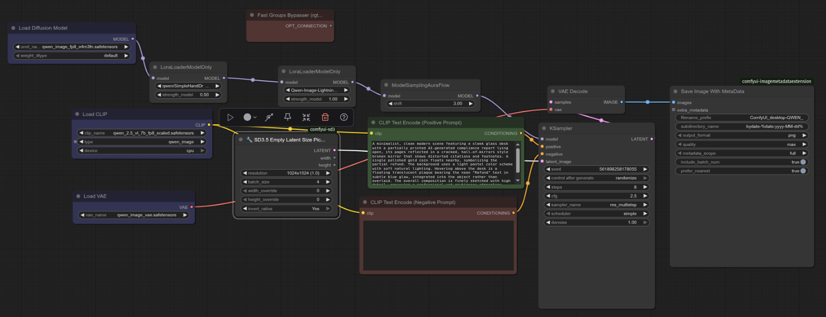 comfyui-image-generation workflow